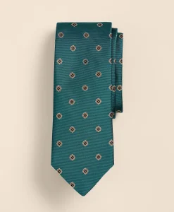 Silk Flower Tie