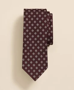 Silk Flower Tie