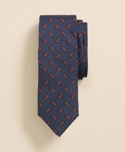 Silk Ornate Pine Tie