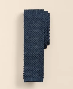 Silk Textured Knit Tie
