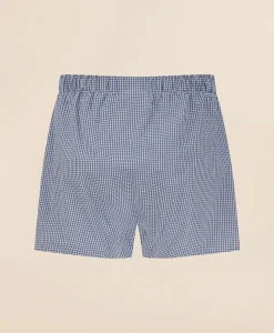 Slim Fit Cotton Broadcloth Check Boxers