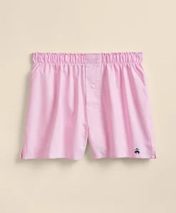 Slim Fit Cotton Oxford Boxers