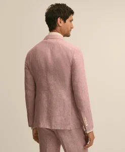 Slim Fit Linen Suit Jacket