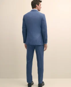 Slim Fit Wool Check 1818 Suit