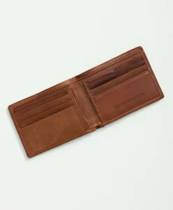 Smathers & Branson Cotton Needlepoint Billfold Wallet