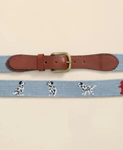 Smathers & Branson Needlepoint Dalmatian Belt