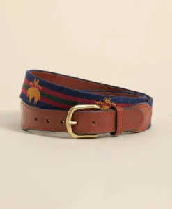 Smathers & Branson Needlepoint Golden Fleece® Belt