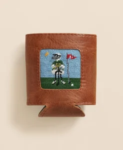 Smathers & Branson Needlepoint Henry Can Cooler