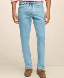 Straight Fit Denim Jeans