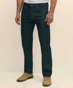 Straight Fit Denim Jeans