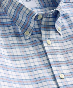 Stretch Cotton Non-Iron Oxford Polo Button Down Sport Shirt