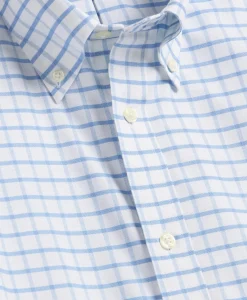 Stretch Cotton Non-Iron Oxford Polo Button Down Sport Shirt