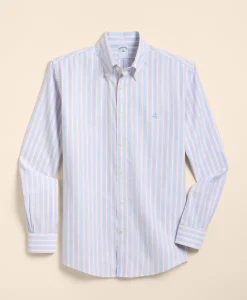 Stretch Cotton Non-Iron Oxford Polo Button Down Sport Shirt