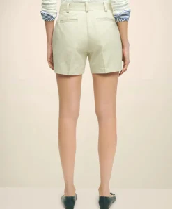 Stretch Cotton Twill Shorts