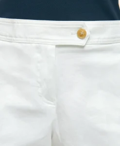 Stretch Cotton Twill Shorts