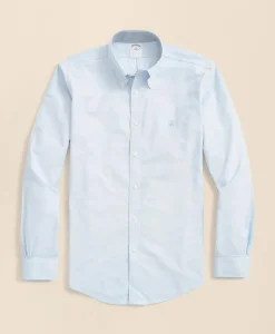 Stretch Non-Iron Oxford Button-Down Collar Sport Shirt