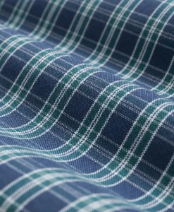 Stretch Non-Iron Oxford Button-Down Collar, Check Shirt
