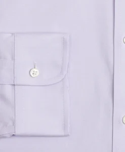 Stretch Supima® Cotton Non-Iron Pinpoint Oxford Ainsley Collar Dress Shirt
