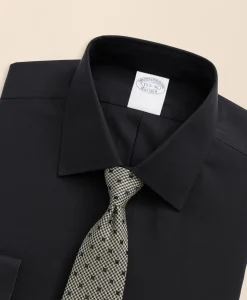 Stretch Supima® Cotton Non-Iron Pinpoint Oxford Ainsley Collar Dress Shirt