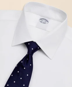 Stretch Supima® Cotton Non-Iron Twill Ainsley Collar Dress Shirt