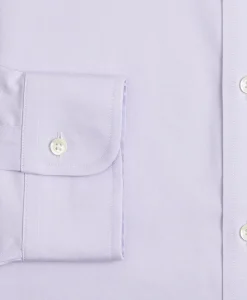 Stretch Supima® Cotton Non-Iron Pinpoint Oxford Button-Down Collar Dress Shirt