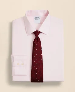 Stretch Supima® Cotton Non-Iron Twill Ainsley Collar Dress Shirt