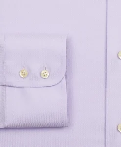 Stretch Supima® Cotton Non-Iron Twill Button-Down Collar Dress Shirt