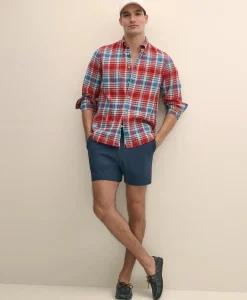 5" Stretch Swim Trunks