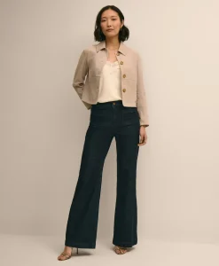 Suede Cropped Jacket