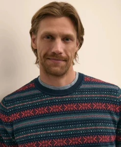 Supima® Cotton Fair Isle Sweater