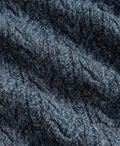 Supima® Cotton Full-Zip Cable Sweater