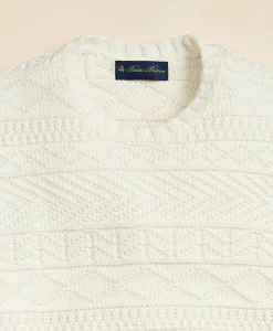 Supima® Cotton Gansey Knit Sweater