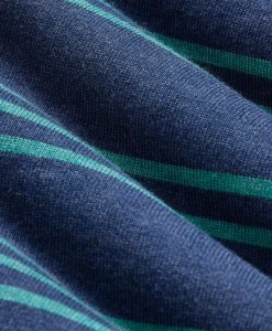 Supima® Cotton Heathered Stripe Sweater