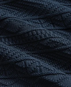 Supima® Cotton Jacquard Belted Shawl Cardigan
