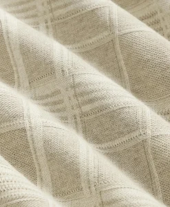 Supima® Cotton Jacquard Plaid Sweater