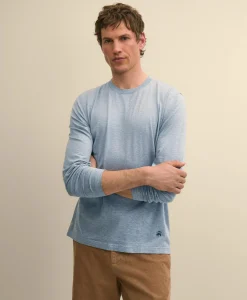 Supima® Cotton Long-Sleeve Logo T-Shirt
