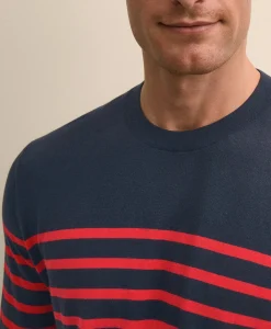 Supima® Cotton Mariner Stripe Sweater