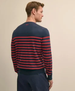 Supima® Cotton Mariner Stripe Sweater