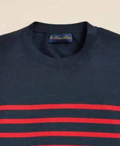 Supima® Cotton Mariner Stripe Sweater