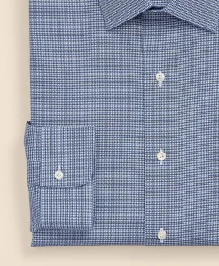 Supima® Cotton Non-Iron Dobby Ainsley Collar Dress Shirt