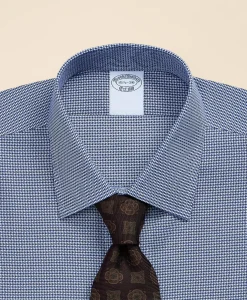 Supima® Cotton Non-Iron Dobby Ainsley Collar Dress Shirt