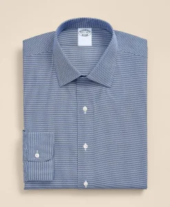 Supima® Cotton Non-Iron Dobby Ainsley Collar Dress Shirt