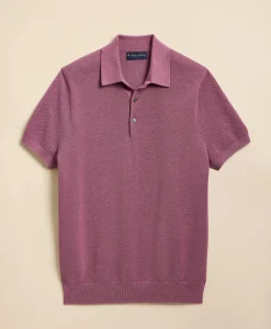 Supima® Cotton Pique Polo Sweater