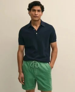 Supima® Cotton Pique Polo Sweater