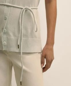 Supima® Cotton Relaxed Sweater Vest