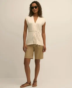 Supima® Cotton Relaxed Sweater Vest