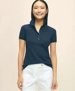 Supima® Cotton Stretch Pique Polo Shirt