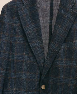The Cloud Jacket in Wool-Linen Check