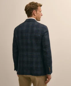 The Cloud Jacket in Wool-Linen Check