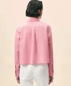 The Cropped Button-Down Shirt